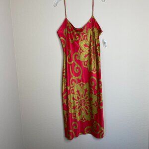 NEW natori private luxuries floral slip chemise nightgown